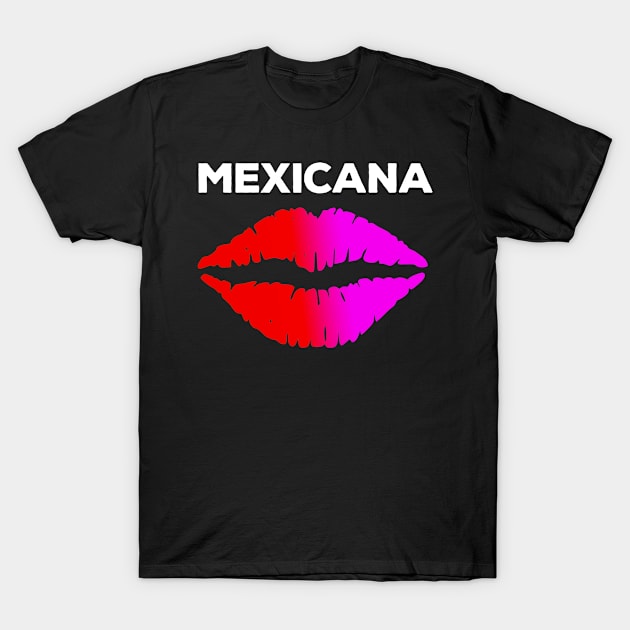 Mexicana mexican women T-Shirt by livania